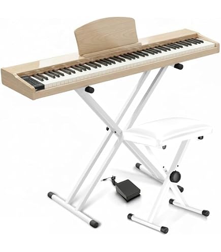 Amazon | ALESIS Concert 電子ピアノ Recital上位機種(音色数2倍・サス
